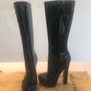 Louis Vuitton MJ Fetish Runway Platform Boots